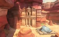 Petra replicates a famous archeological site located in present-day Jordan (Image via Blizzard Entertainment)